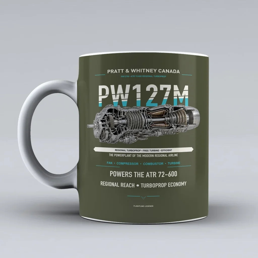 Mug design on green army pw127m