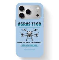 Thumbnail for DJI Agras T100 Case design on light blue iphone case