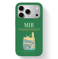 Thumbnail for Monastir Airport (MIR) design on green iPhone 17 Pro MagSafe case