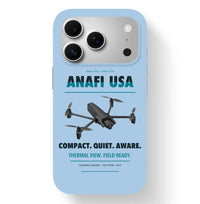 Thumbnail for Parrot ANAFI USA Case design on light blue iphone case