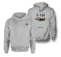 Thumbnail for F-14A TOMCAT design on light gray hoodie
