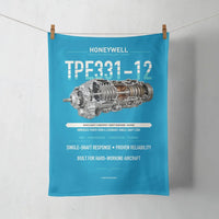 Thumbnail for TPE331-12 design on turquoise towel