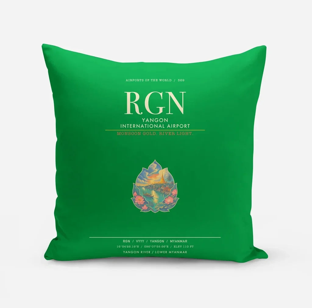 Yangon International Airport RGN - Green