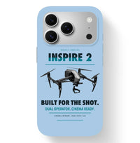 Thumbnail for DJI Inspire 2 Case design on light blue iphone case