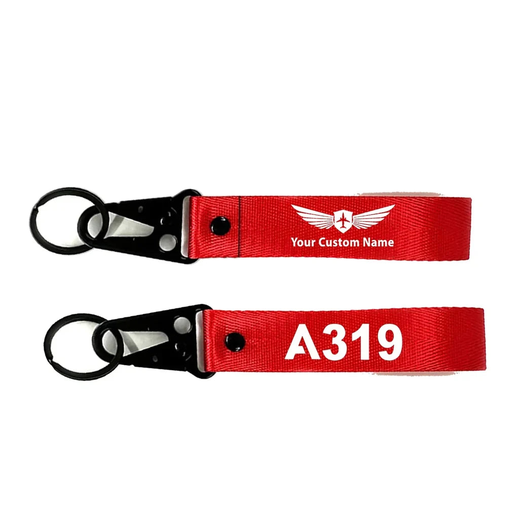 A319 Flat Text - Red + NAME