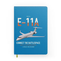 Thumbnail for E-11A BACN design on turquoise notebook