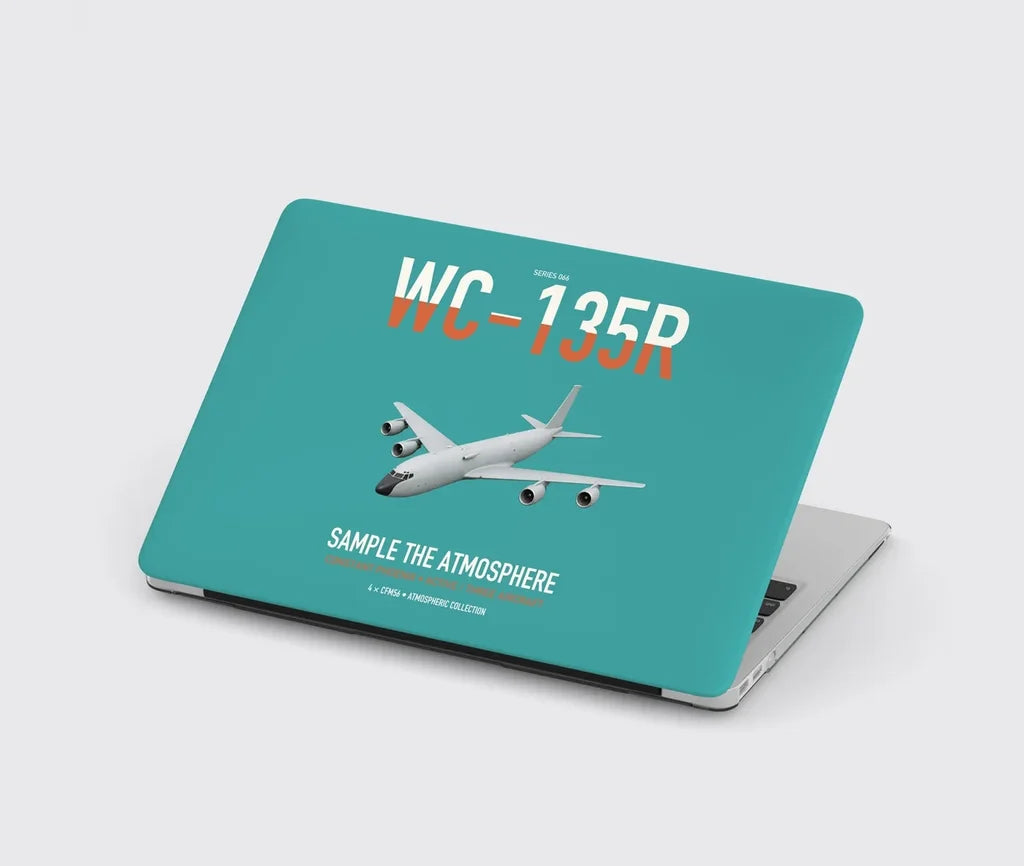 WC-135R Constant Phoenix design on turquoise MacBook case