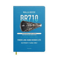 Thumbnail for BR710 design on turquoise notebook
