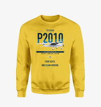 Thumbnail for Tecnam P2010 design on yellow sweatshirt