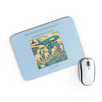 Thumbnail for VINTAGE G4374 - The Flight Kitchen Ballet - Designed Mouse Pads design on lightblue rectangle