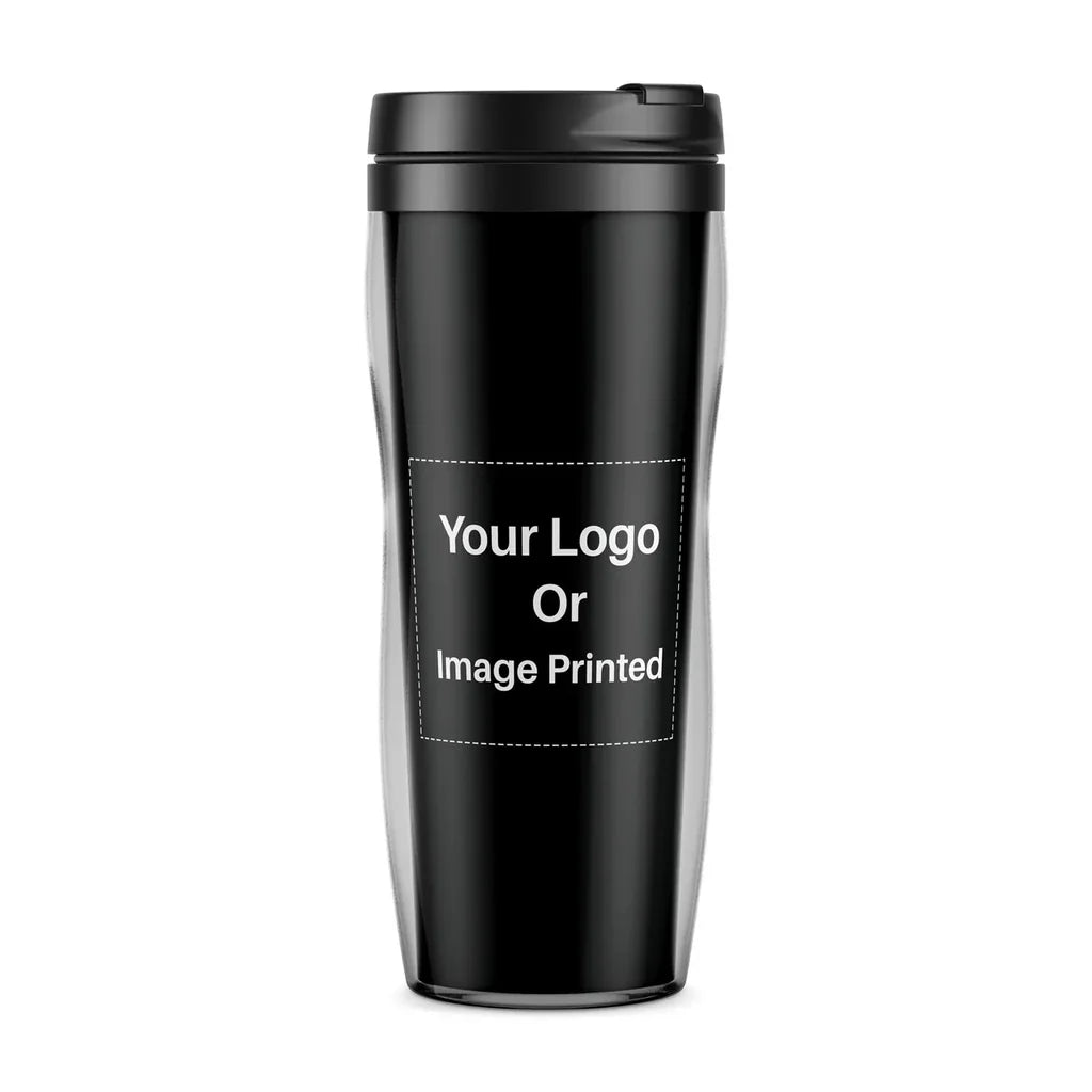 Customisable Your Custom Image & Logo Travel Mug - view 9