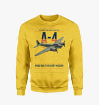 Thumbnail for Junkers Ju 88A-4 design on yellow sweatshirt