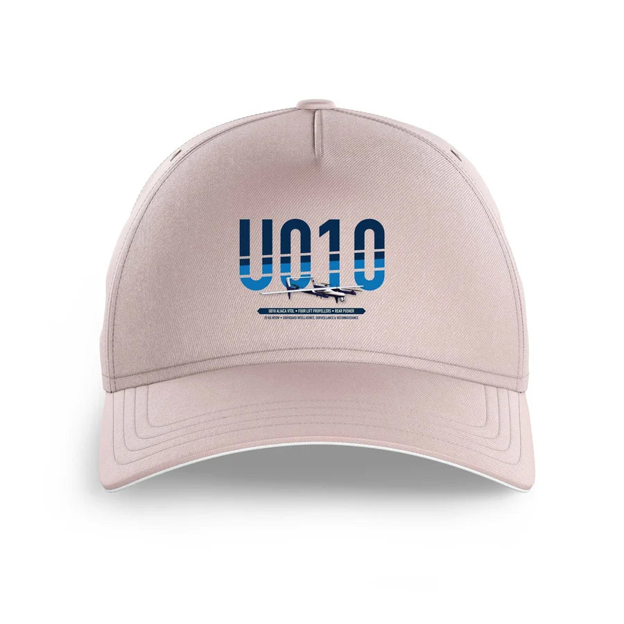 Airbus U010 Aliaca VTOL design on pink printed hat