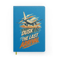 Thumbnail for Dusk Belongs To The Last Arrival design on turquoise notebook