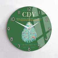 Thumbnail for Merle K. (Mudhole) Smith Airport (CDV) design on green no frame wall clock