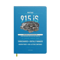 Thumbnail for 915 iS design on turquoise notebook