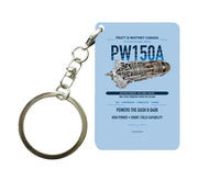 Thumbnail for PW150A Key Chain design on light blue key chain