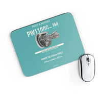Thumbnail for PW1100G-JM design on turquoise rectangle mouse pad