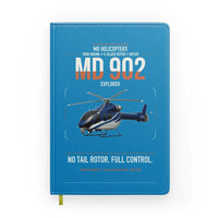 Thumbnail for MD Helicopters MD 902 Explorer design on turquoise notebook