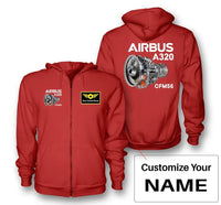 Thumbnail for Customisable Airbus A320 Hoodie - view 9