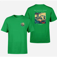 Thumbnail for VINTAGE G4359 - The Whiteout Hold - Double-Side T-Shirt design on green double side t shirt