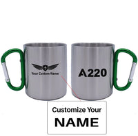 Thumbnail for Customisable Airbus A220 Mug - view 9