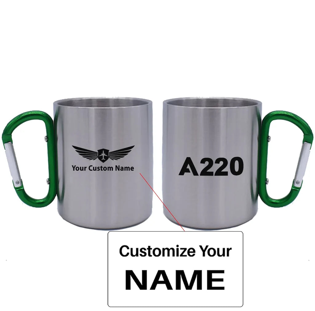 Customisable Airbus A220 Mug - view 9