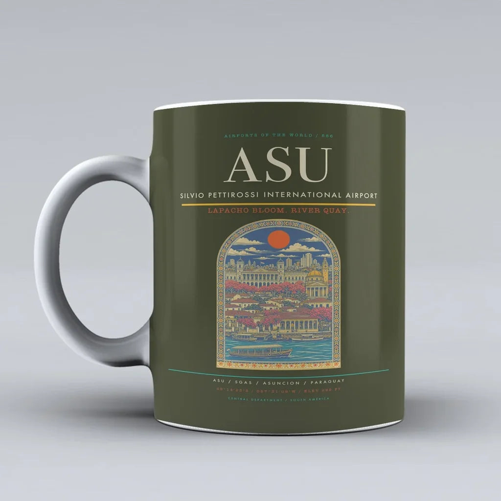 Silvio Pettirossi International Airport ASU Mug - Green Army