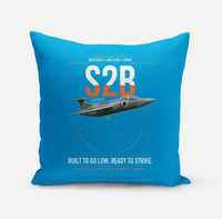 Thumbnail for Blackburn Buccaneer S2B design on turquoise pillow