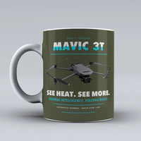 Thumbnail for Mavic 3 Thermal Mug design on green army dji