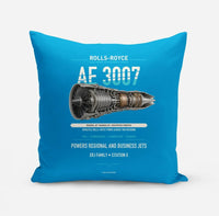 Thumbnail for AE 3007 design on turquoise pillow