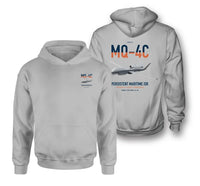 Thumbnail for MQ-4C Triton IFC-4 design on light gray double-side hoodie, double-side print
