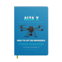 Thumbnail for Freefly Alta X design on turquoise notebook