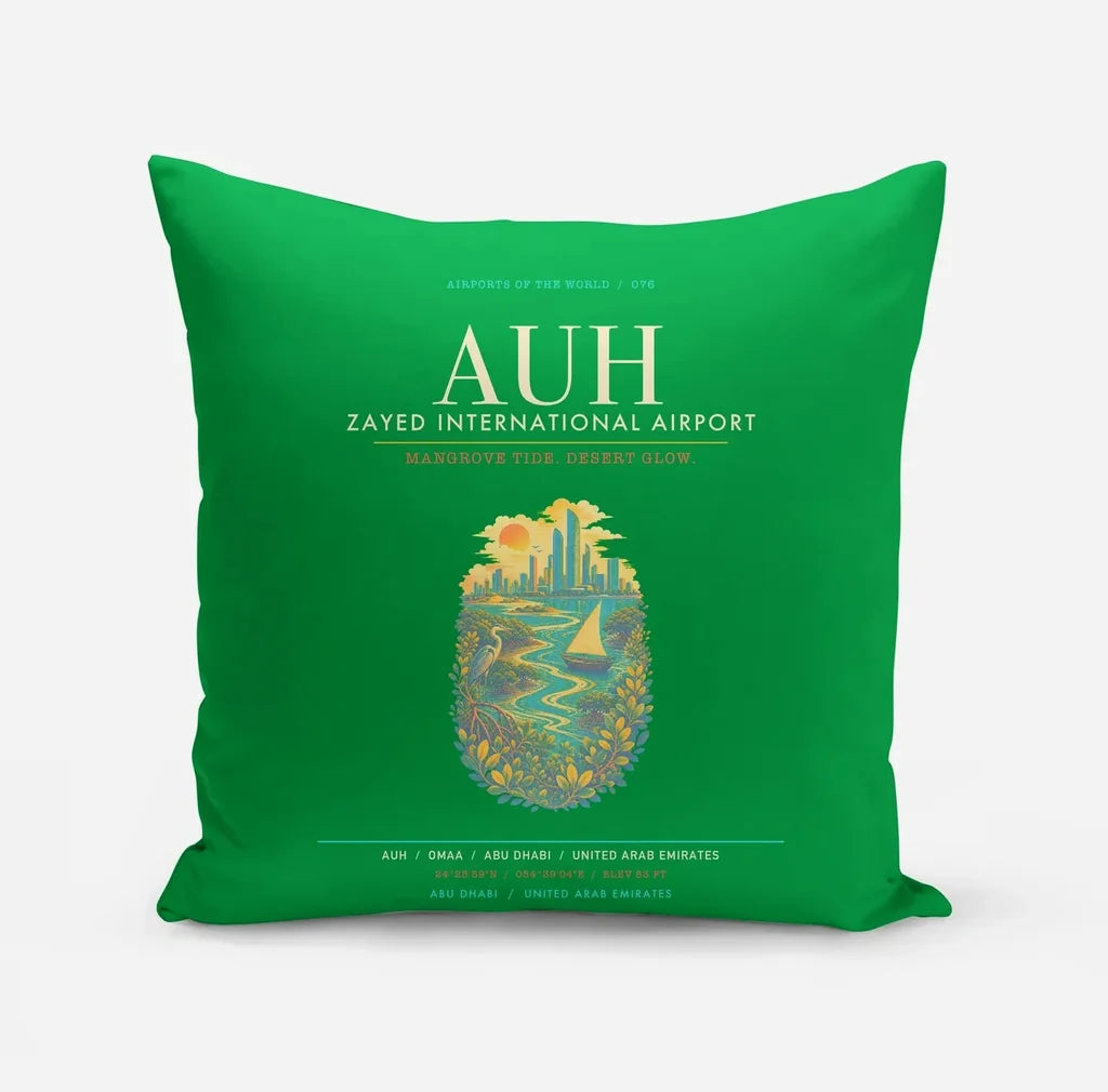 Abu Dhabi Zayed International Airport AUH - Green