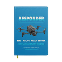 Thumbnail for BRINC Responder design on turquoise notebook