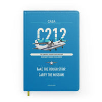 Thumbnail for CASA C-212-400 Aviocar design on turquoise notebook