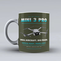Thumbnail for Mini 3 Pro Mug design on green army dji
