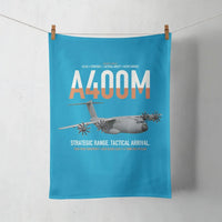 Thumbnail for Airbus A400M Atlas design on turquoise towel