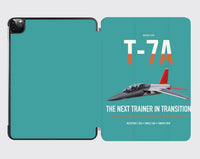 Thumbnail for T-7A Red Hawk design on turquoise ipad tablet case