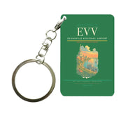 Thumbnail for Evansville Regional Airport (EVV) design on green key chain
