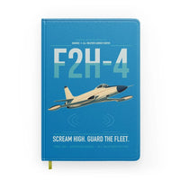 Thumbnail for F2H-4 Banshee design on turquoise notebook