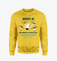 Thumbnail for Parrot ANAFI Ai design on yellow sweatshirt