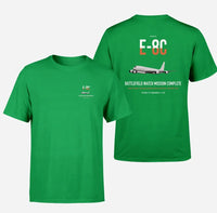 Thumbnail for E-8C Joint STARS design on green double-side t-shirt, double-side print