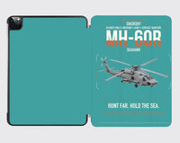 Thumbnail for Sikorsky MH-60R Seahawk design on turquoise ipad tablet case