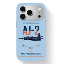 Thumbnail for AJ-2 Savage Tanker design on light blue magsafe iphone case, for iPhone 17 Pro