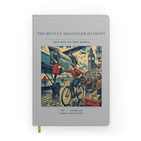 Thumbnail for VINTAGE G4311 - The Bicycle Messenger Handoff - Designed Notebooks design on lightgray