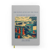 Thumbnail for VINTAGE G4522 - The Ration Queue By The Field - Designed Notebooks design on lightgray