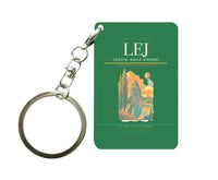 Thumbnail for Leipzig–Halle Airport (LEJ) design on green key chain