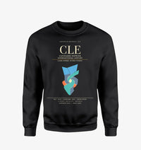 Thumbnail for Cleveland Hopkins International Airport CLE Sweatshirt - Black