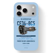 Thumbnail for CF34-8C5 Case design on light blue iphone case